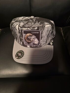 Ram " legend" Patch Grey Camo Baseball Cap